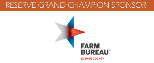 Farm Bureau Reserve Grand Champion Sponsor