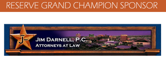 Jim Darnell Reserve Grand Champion Sponsor